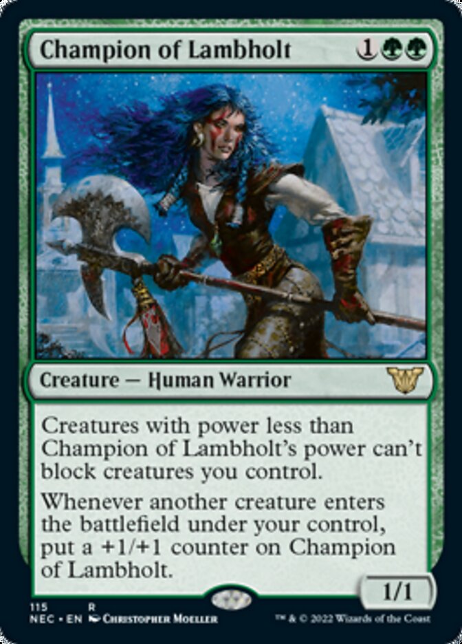 Champion of Lambholt [Kamigawa: Neon Dynasty Commander] | Clutch Gaming