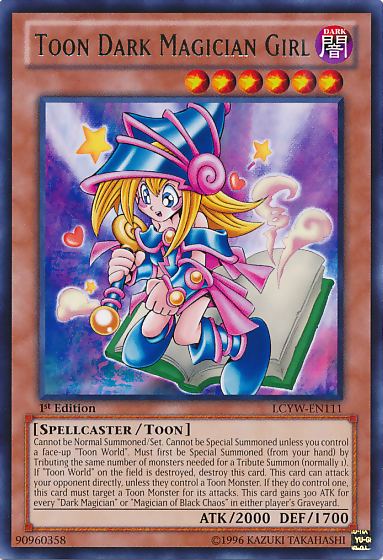 Toon Dark Magician Girl [LCYW-EN111] Rare | Clutch Gaming