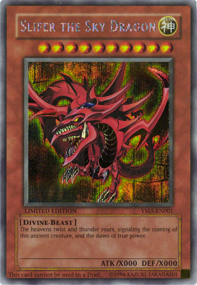 Slifer the Sky Dragon [YMA-EN001] Secret Rare | Clutch Gaming