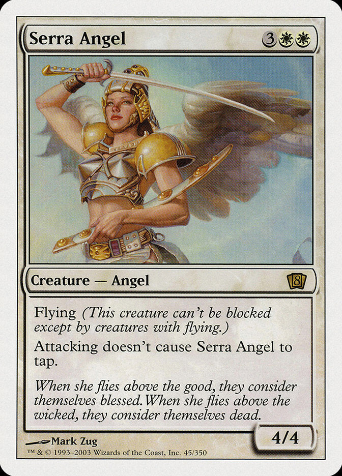 Serra Angel [Eighth Edition] | Clutch Gaming