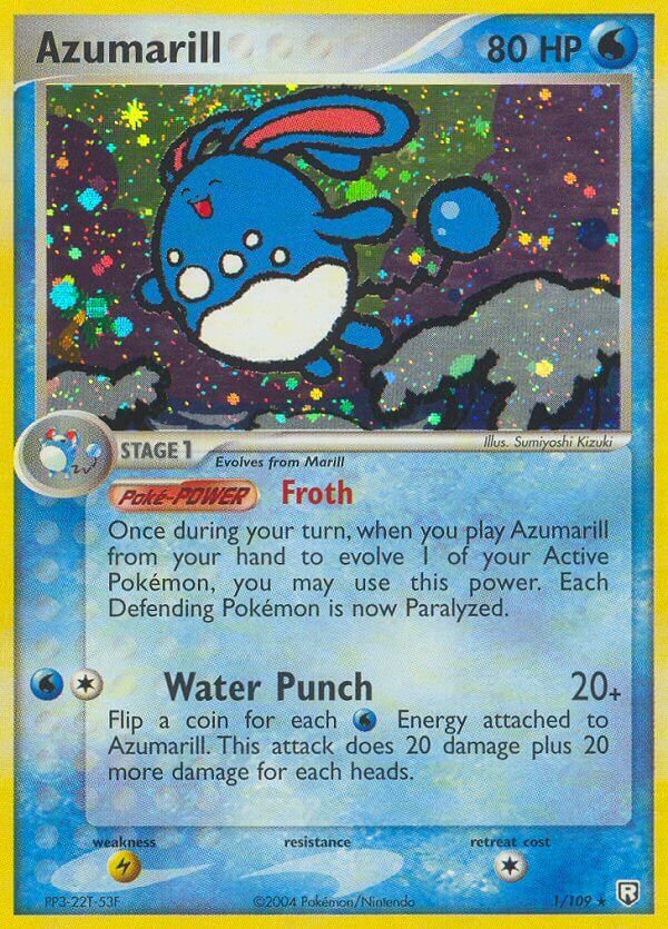 Azumarill (1/109) (Theme Deck Exclusive) [EX: Team Rocket Returns] | Clutch Gaming