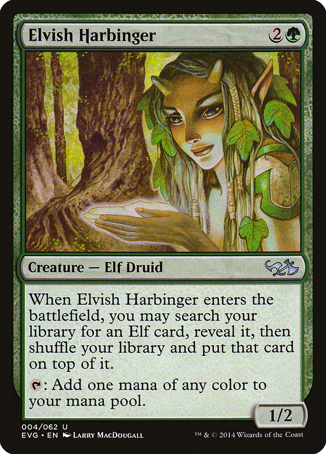 Elvish Harbinger (Elves vs. Goblins) [Duel Decks Anthology] | Clutch Gaming