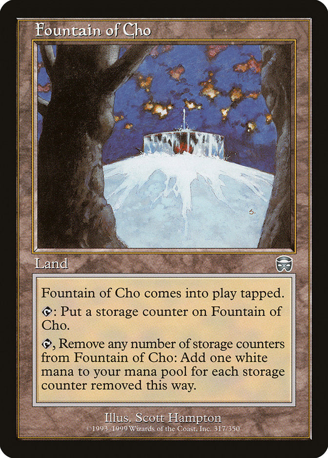 Fountain of Cho [Mercadian Masques] | Clutch Gaming