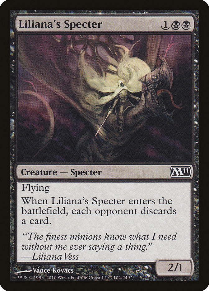 Liliana's Specter [Magic 2011] | Clutch Gaming