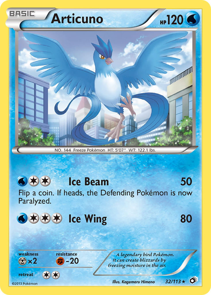 Articuno (32/113) [Black & White: Legendary Treasures] | Clutch Gaming