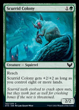 Scurrid Colony [Strixhaven: School of Mages] | Clutch Gaming