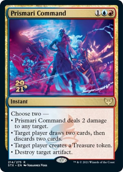 Prismari Command [Strixhaven: School of Mages Prerelease Promos] | Clutch Gaming