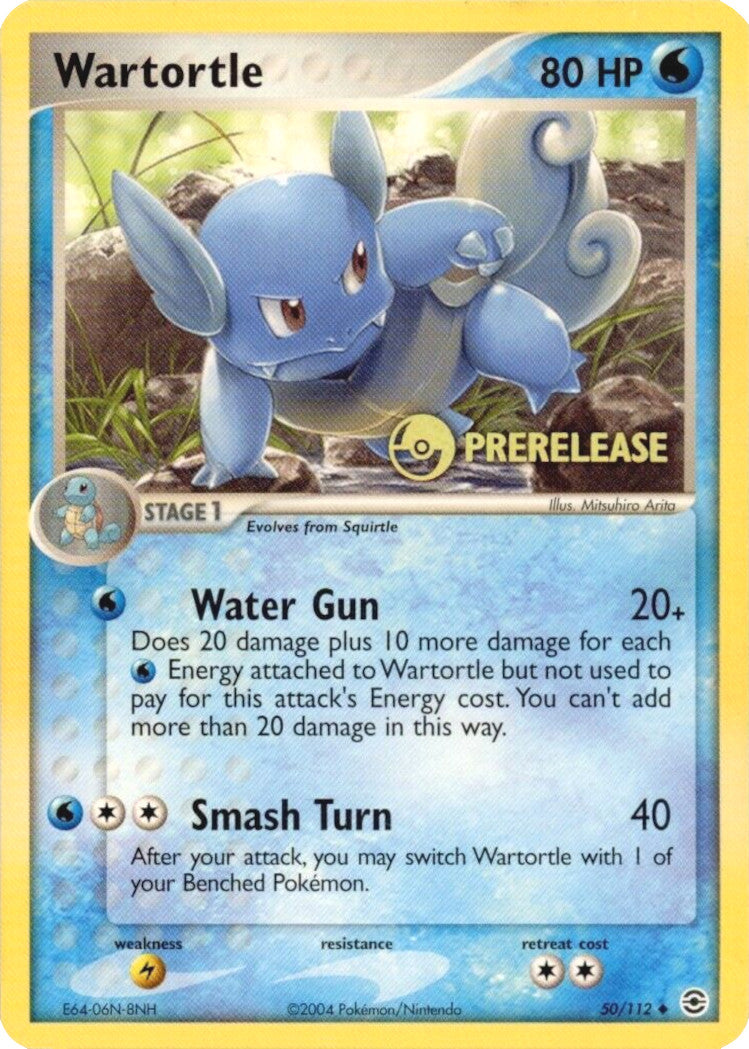 Wartortle (50/112) (Prerelease) [EX: FireRed & LeafGreen] | Clutch Gaming