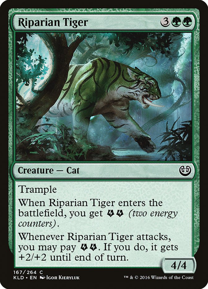 Riparian Tiger [Kaladesh] | Clutch Gaming