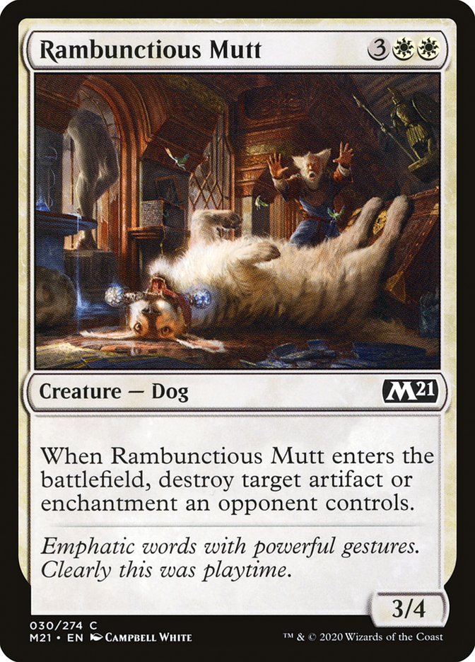 Rambunctious Mutt [Core Set 2021] | Clutch Gaming