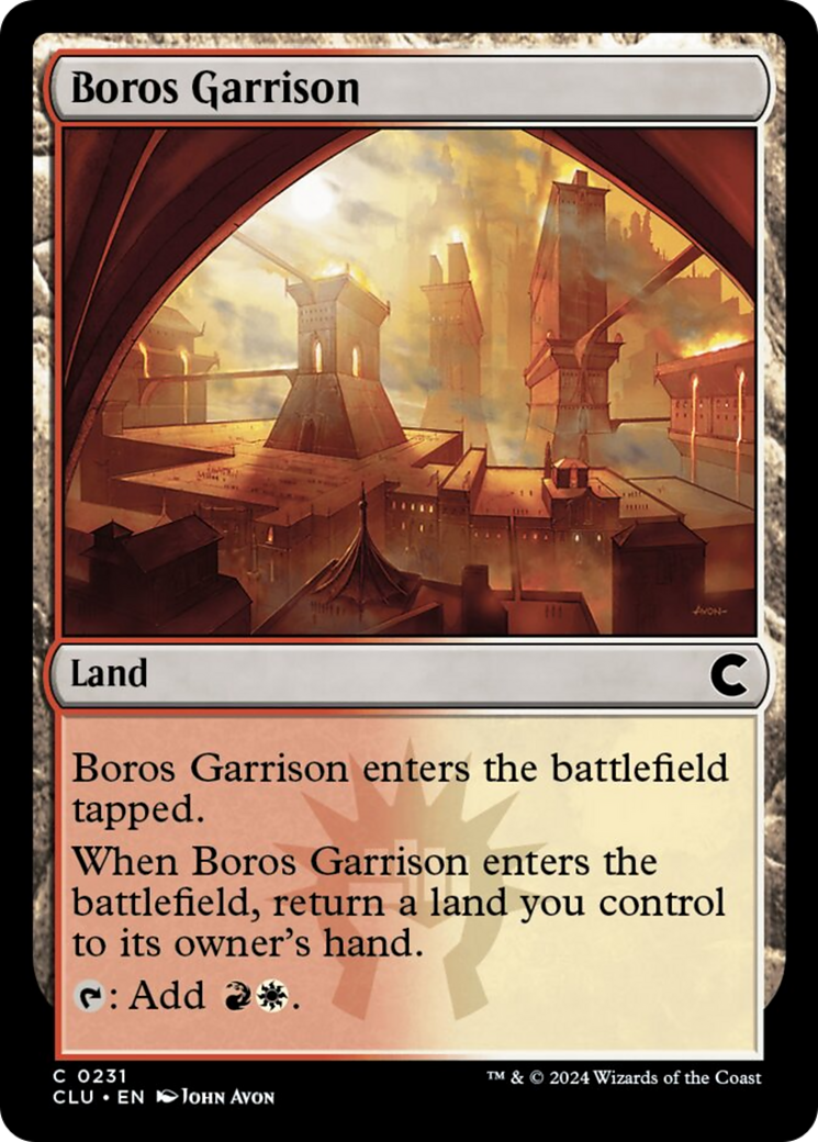 Boros Garrison [Ravnica: Clue Edition] | Clutch Gaming