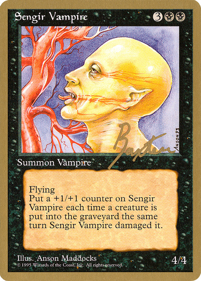 Sengir Vampire (George Baxter) [Pro Tour Collector Set] | Clutch Gaming