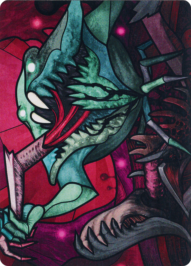 Yargle, Glutton of Urborg Art Card [March of the Machine Art Series] | Clutch Gaming