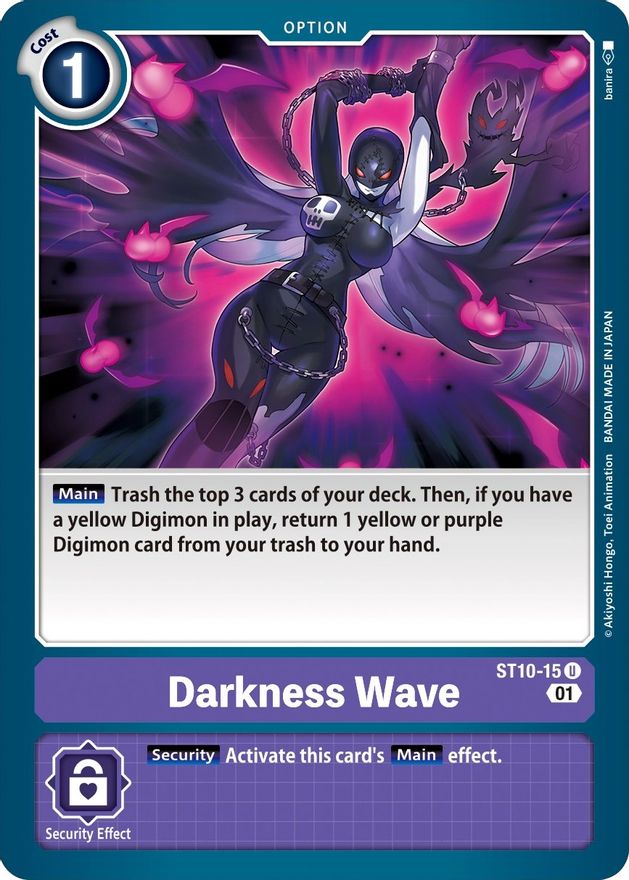 Darkness Wave [ST10-15] [Starter Deck: Parallel World Tactician] | Clutch Gaming