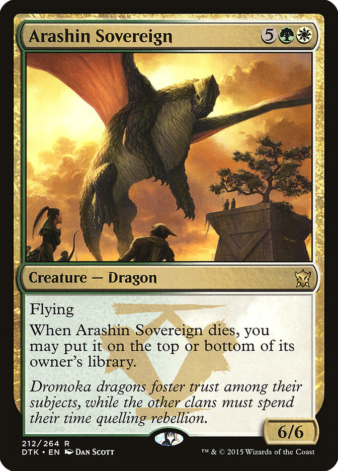 Arashin Sovereign [Dragons of Tarkir] | Clutch Gaming