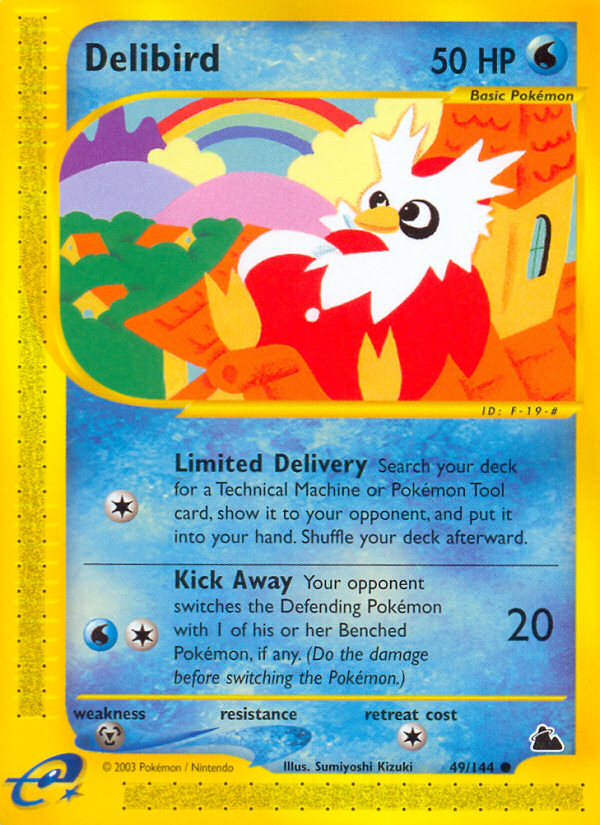 Delibird (49/144) [Skyridge] | Clutch Gaming