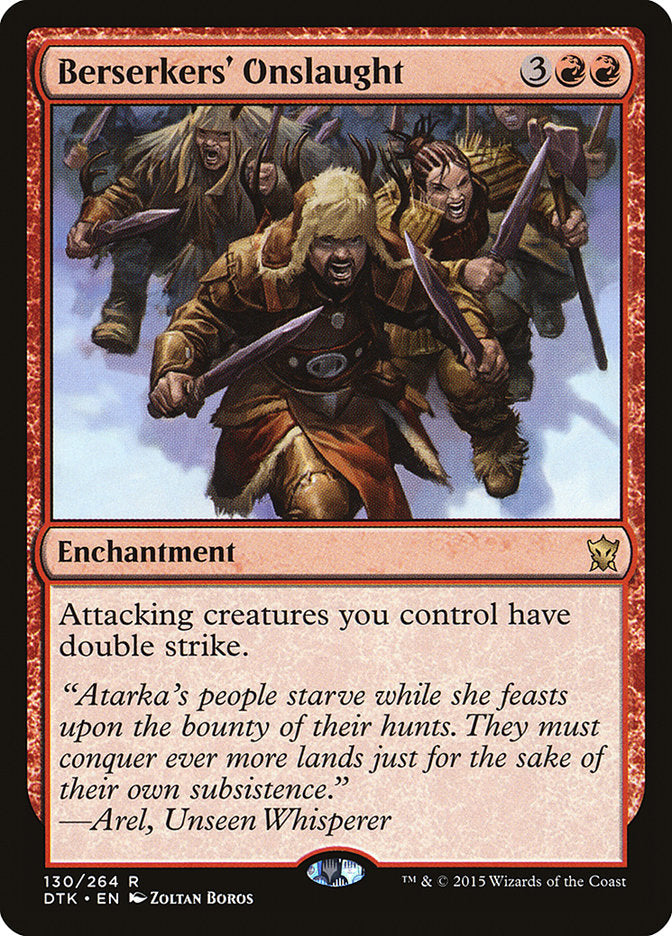 Berserkers' Onslaught [Dragons of Tarkir] | Clutch Gaming