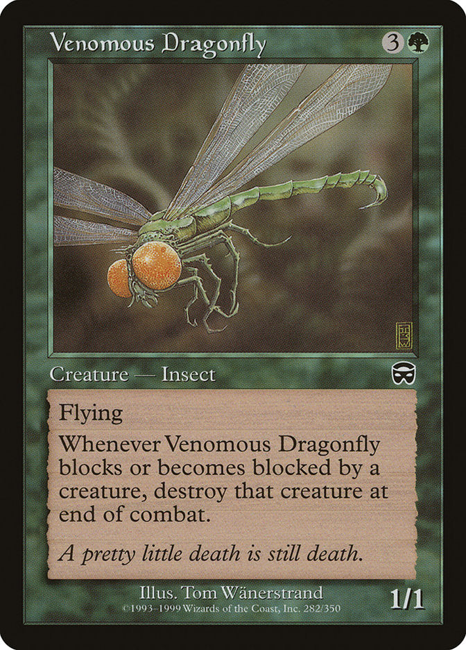 Venomous Dragonfly [Mercadian Masques] | Clutch Gaming