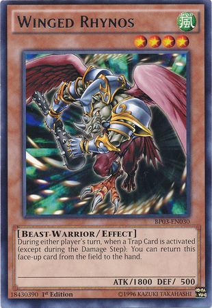 Winged Rhynos [BP03-EN030] Rare | Clutch Gaming