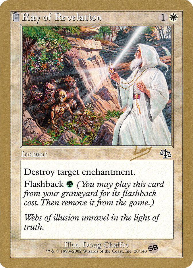 Ray of Revelation (Raphael Levy) (SB) [World Championship Decks 2002] | Clutch Gaming