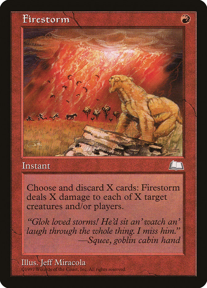 Firestorm [Weatherlight] | Clutch Gaming