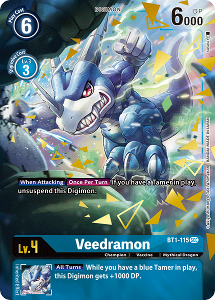 Veedramon [BT1-115] (Alternate Art) [Release Special Booster Ver.1.0] | Clutch Gaming