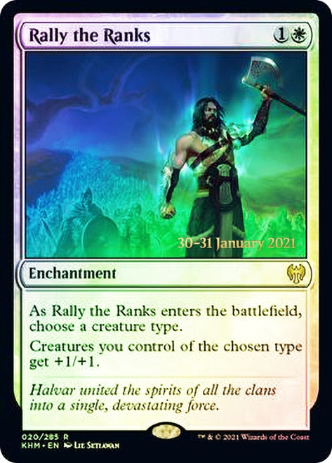 Rally the Ranks [Kaldheim Prerelease Promos] | Clutch Gaming