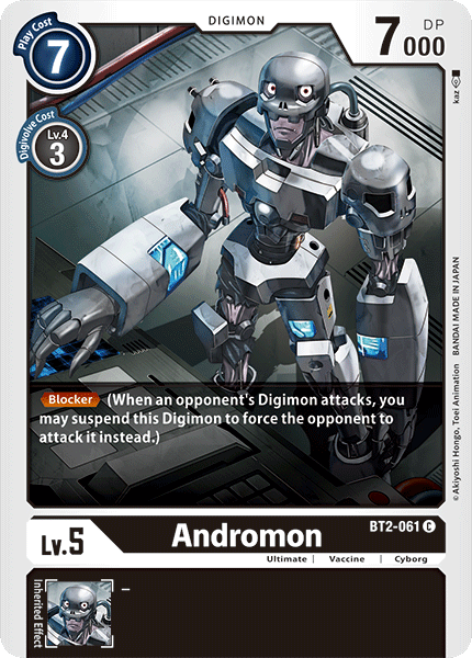 Andromon [BT2-061] [Release Special Booster Ver.1.0] | Clutch Gaming