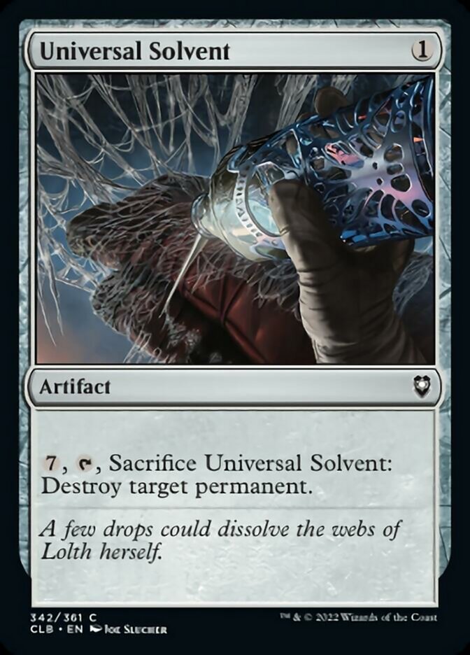 Universal Solvent [Commander Legends: Battle for Baldur's Gate] | Clutch Gaming