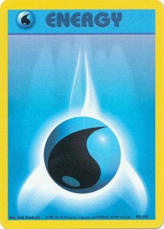 Water Energy (102/102) [Base Set Unlimited] | Clutch Gaming