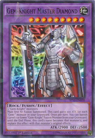 Gem-Knight Master Diamond [SP15-EN030] Shatterfoil Rare | Clutch Gaming