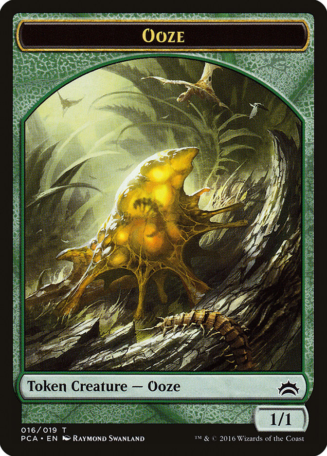 Plant // Ooze (016) Double-Sided Token [Planechase Anthology Tokens] | Clutch Gaming