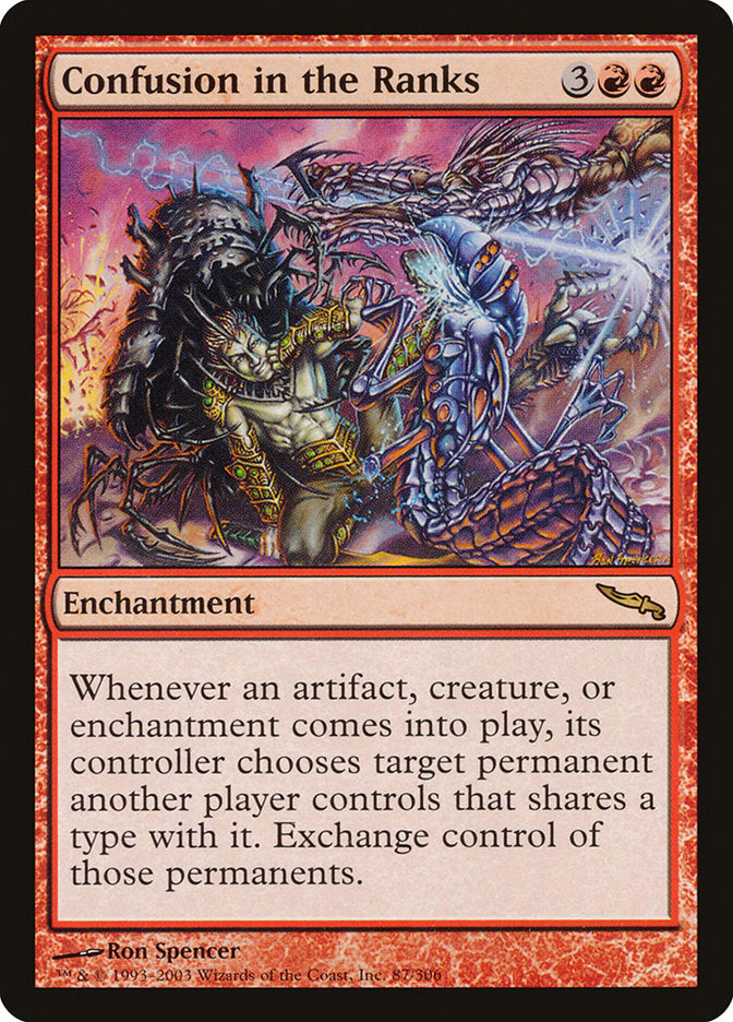 Confusion in the Ranks [Mirrodin] | Clutch Gaming