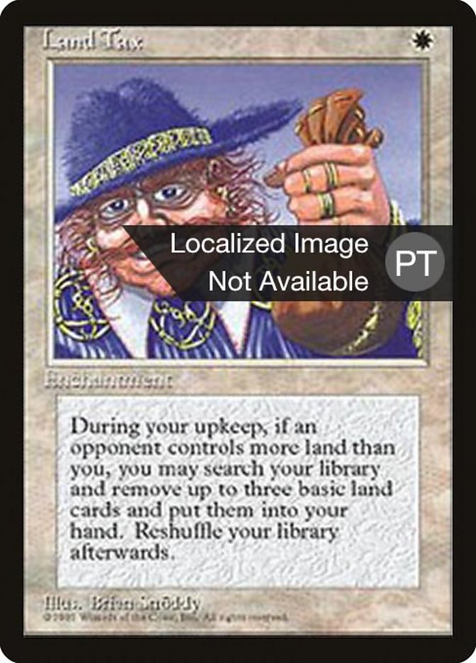 Land Tax [Fourth Edition (Foreign Black Border)] | Clutch Gaming