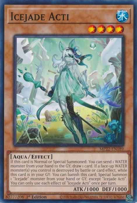 Icejade Acti [MP22-EN189] Common | Clutch Gaming