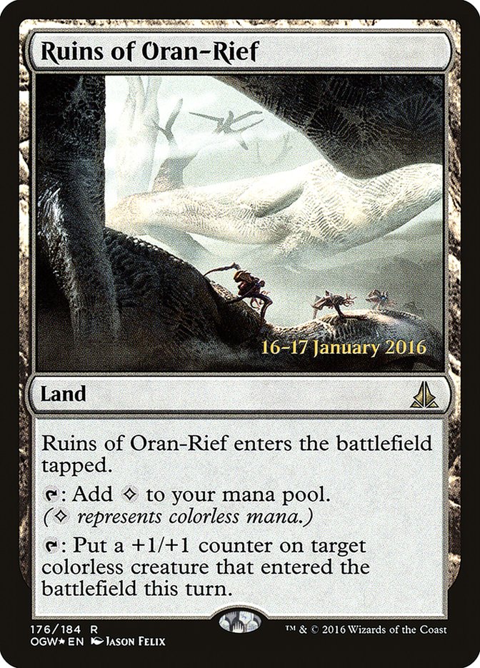 Ruins of Oran-Rief [Oath of the Gatewatch Prerelease Promos] | Clutch Gaming