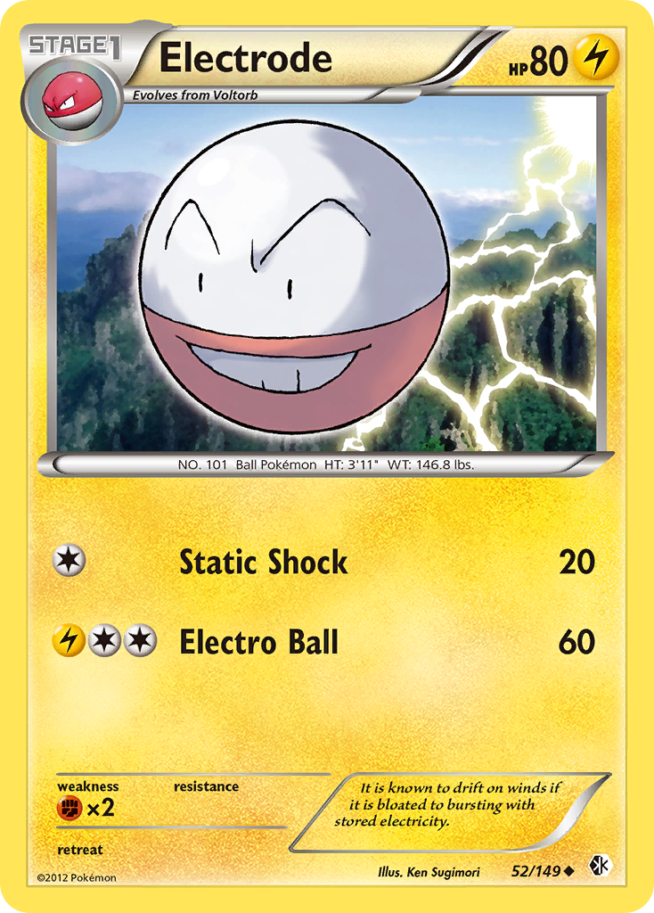 Electrode (52/149) [Black & White: Boundaries Crossed] | Clutch Gaming