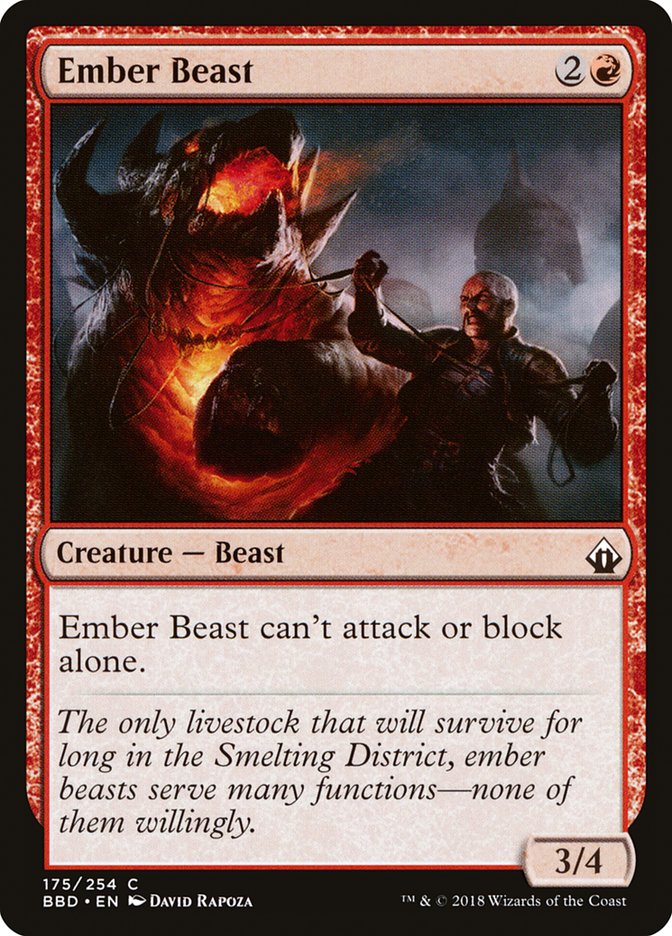 Ember Beast [Battlebond] | Clutch Gaming