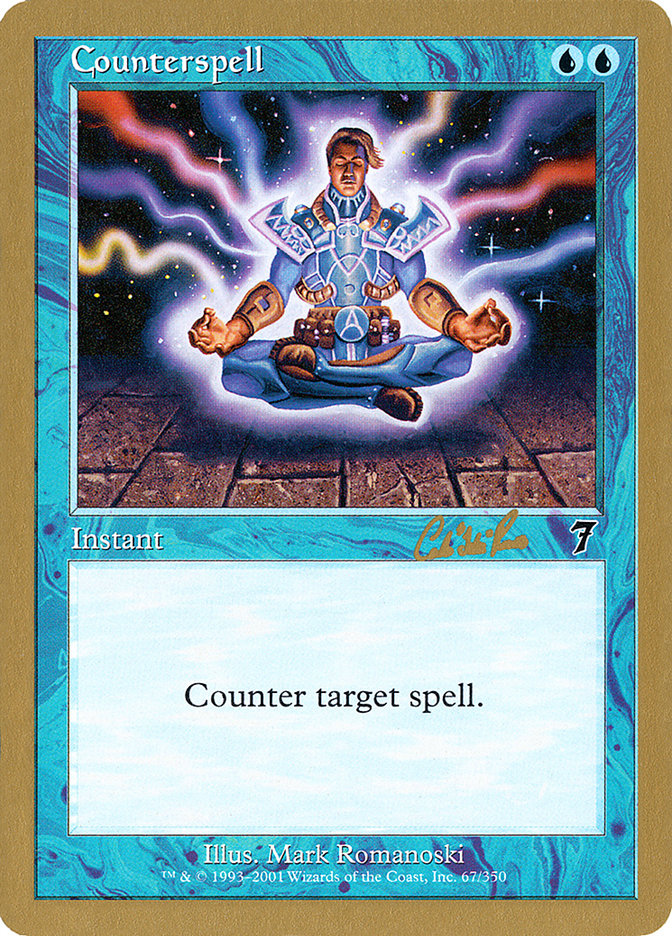 Counterspell (Carlos Romao) [World Championship Decks 2002] | Clutch Gaming