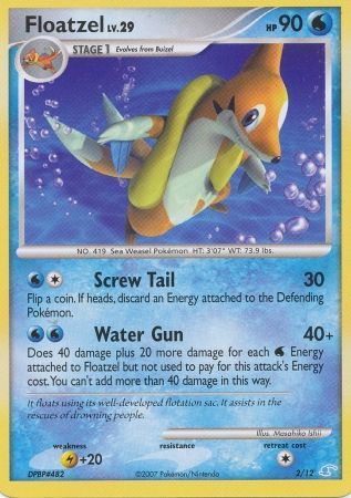 Floatzel (2/12) [Diamond & Pearl: Trainer Kit - Manaphy] | Clutch Gaming