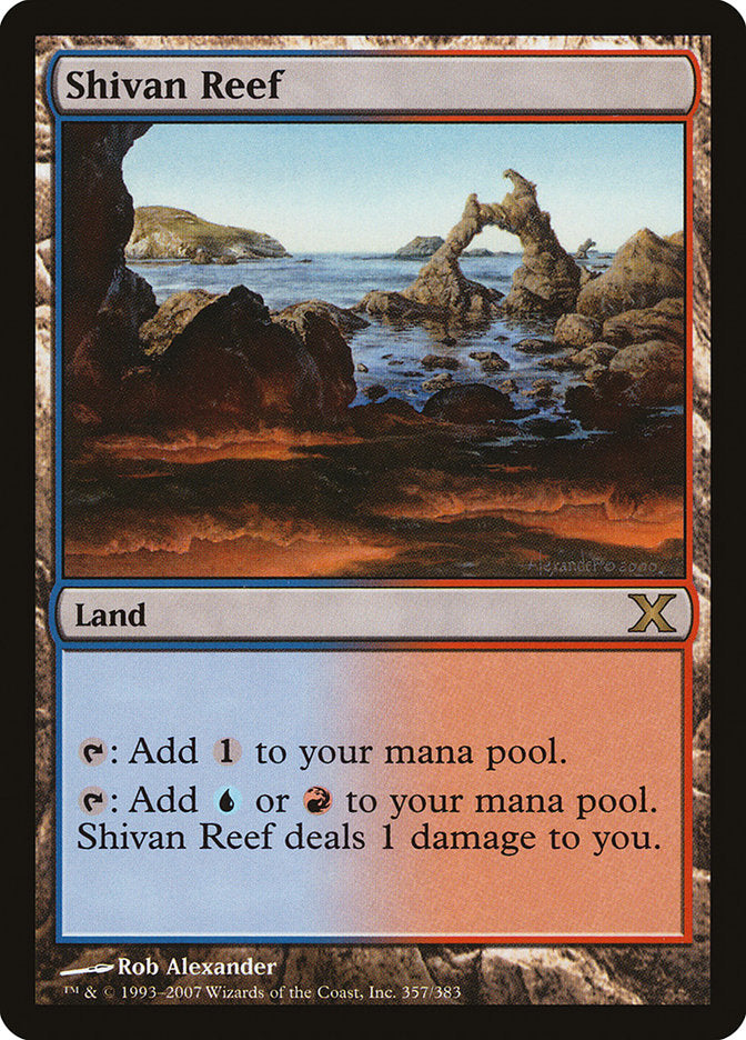Shivan Reef [Tenth Edition] | Clutch Gaming