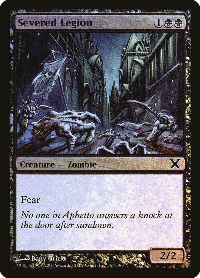 Severed Legion (Premium Foil) [Tenth Edition] | Clutch Gaming