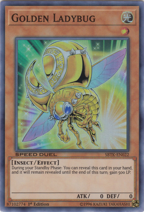 Golden Ladybug [SBTK-EN022] Super Rare | Clutch Gaming