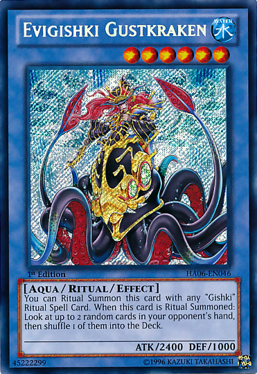 Evigishki Gustkraken [HA06-EN046] Secret Rare | Clutch Gaming