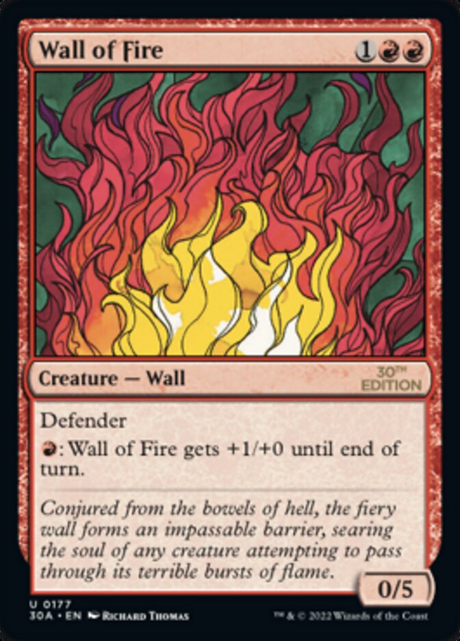 Wall of Fire [30th Anniversary Edition] | Clutch Gaming