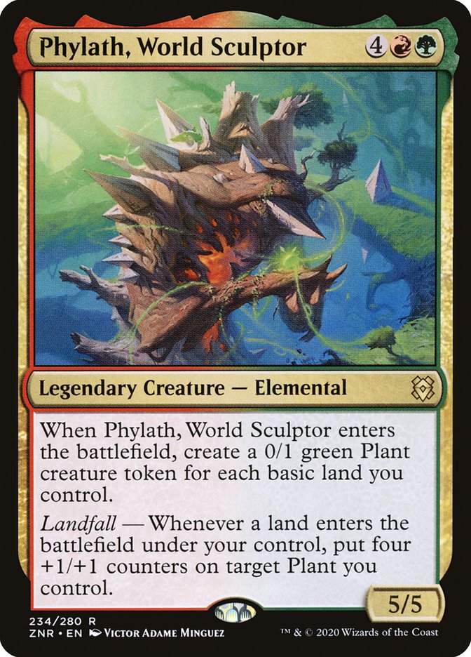 Phylath, World Sculptor [Zendikar Rising] | Clutch Gaming