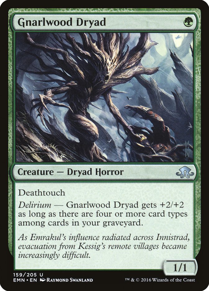 Gnarlwood Dryad [Eldritch Moon] | Clutch Gaming