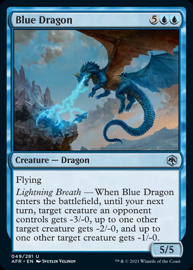 Blue Dragon [Dungeons & Dragons: Adventures in the Forgotten Realms] | Clutch Gaming