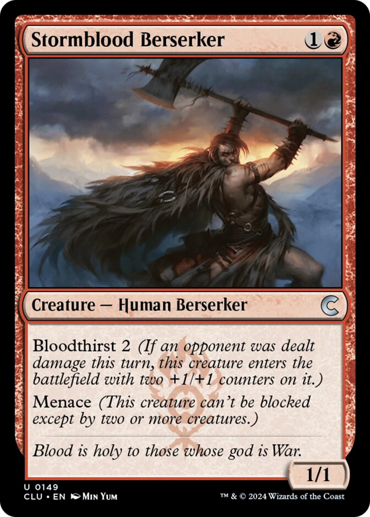 Stormblood Berserker [Ravnica: Clue Edition] | Clutch Gaming