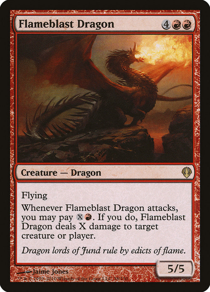 Flameblast Dragon [Archenemy] | Clutch Gaming